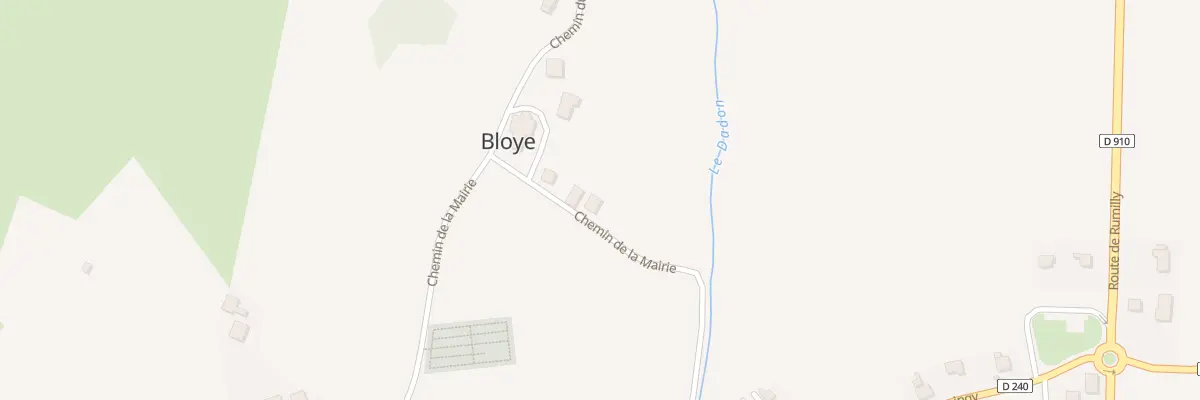 Plan du 224 Che de la Mairie à Bloye