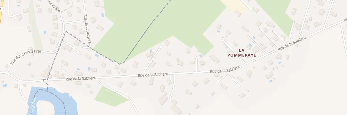 Plan du 42 Rue de la Sablière à Boulot