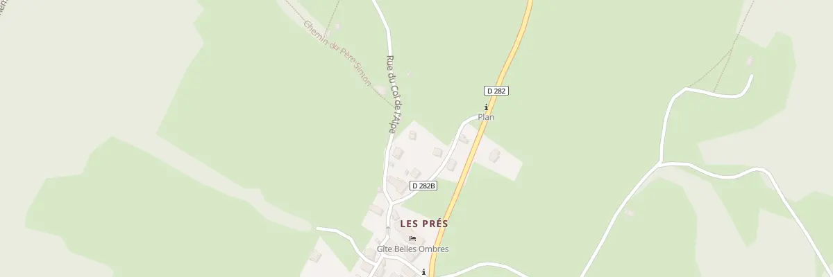 Plan du 210 Rue du Col de l’Alpe à Sainte-Marie-du-Mont