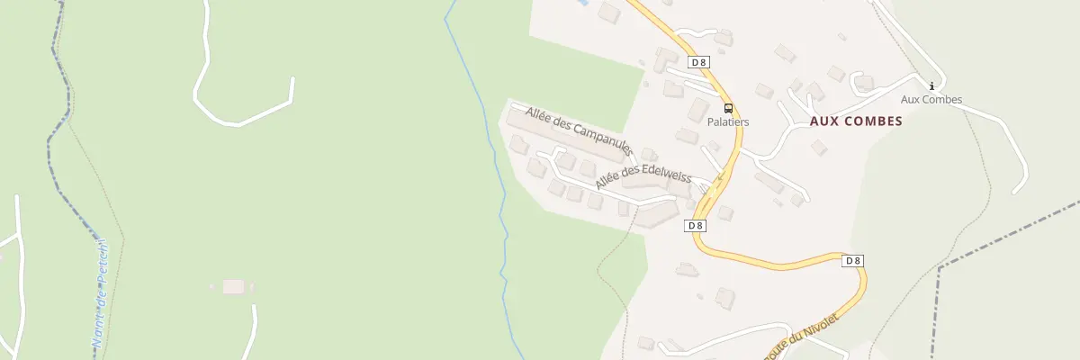 Plan du 171 All des Edelweiss à Verel-Pragondran