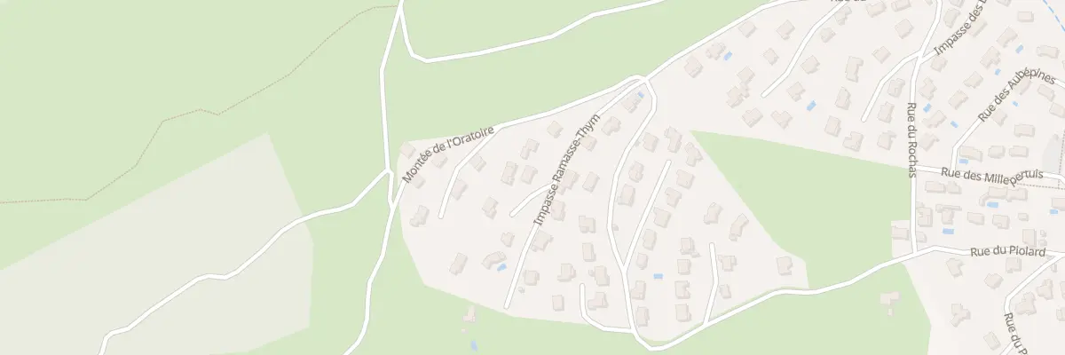 Plan du 2 Imp des Genévriers à Peipin