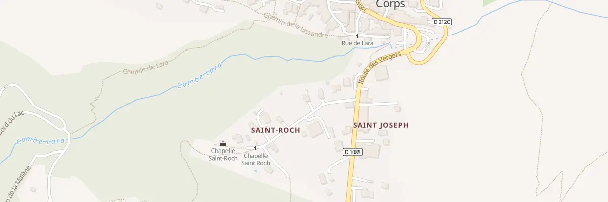Plan du 78 Che de Saint-roch à Corps