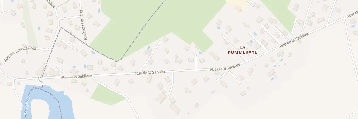 Plan du 40 Rue de la Sablière à Boulot