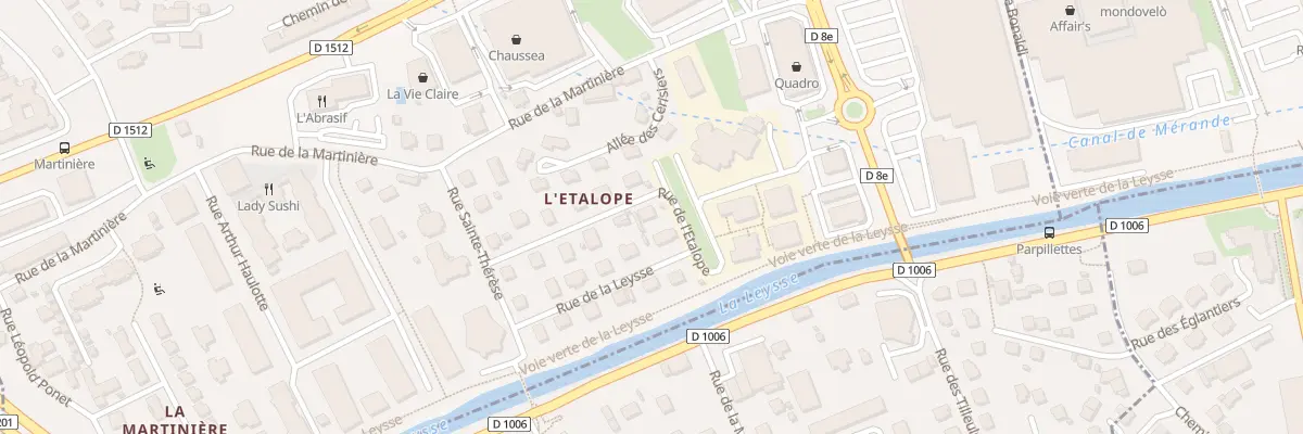 Plan du 10 Rue de l’Etalope à Bassens