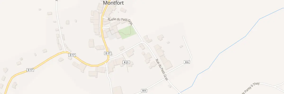 Plan du 144 Rue du Petit Gras à Parey-sous-Montfort