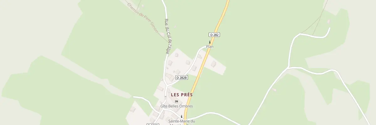 Plan du 75 Rue de la Chartreuse à Sainte-Marie-du-Mont