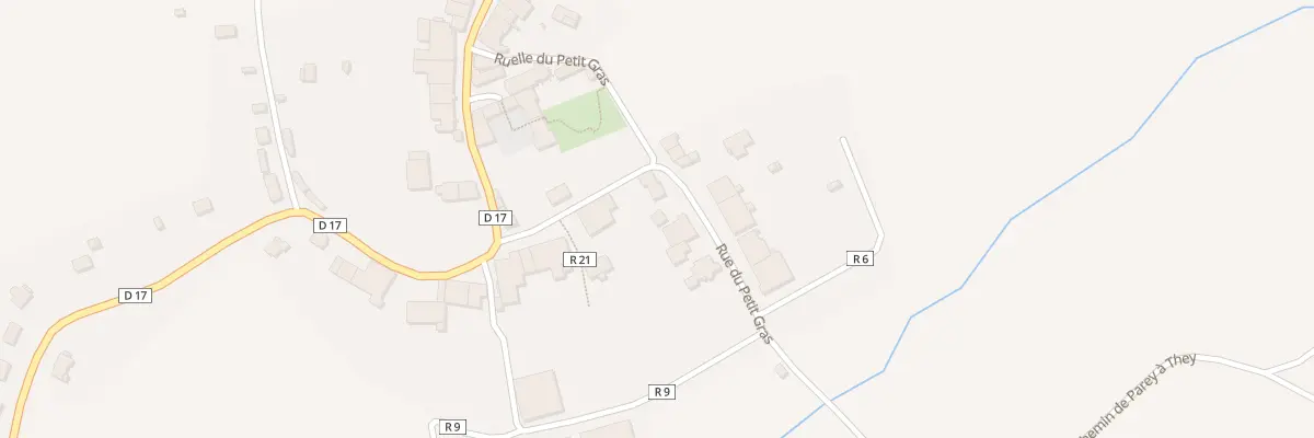 Plan du 162 Rue du Petit Gras à Parey-sous-Montfort