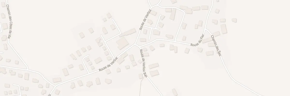 Plan du 10 Rte du Fier à Vallières-sur-Fier