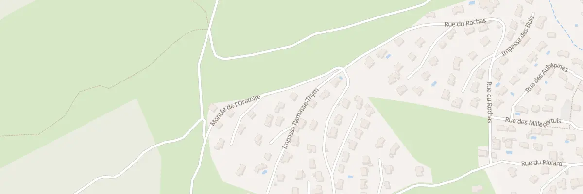 Plan du 1 Mte de l’Oratoire à Peipin