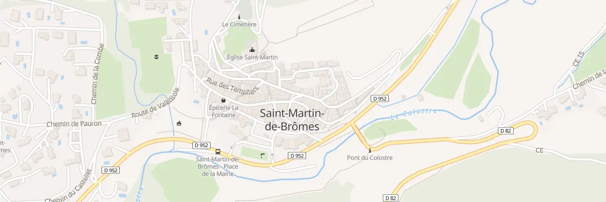 Plan du 5139 Le Village à Saint-Martin-de-Brômes