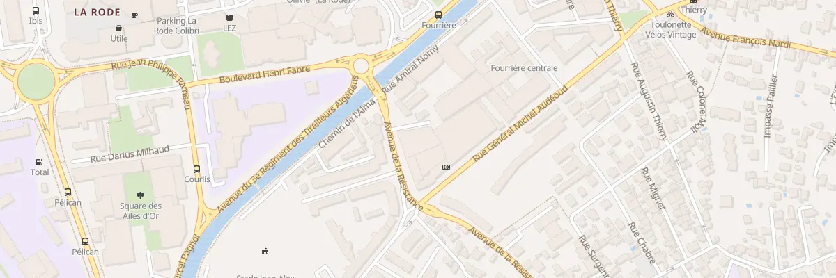 Plan du 41 Av de la Résistance à Toulon