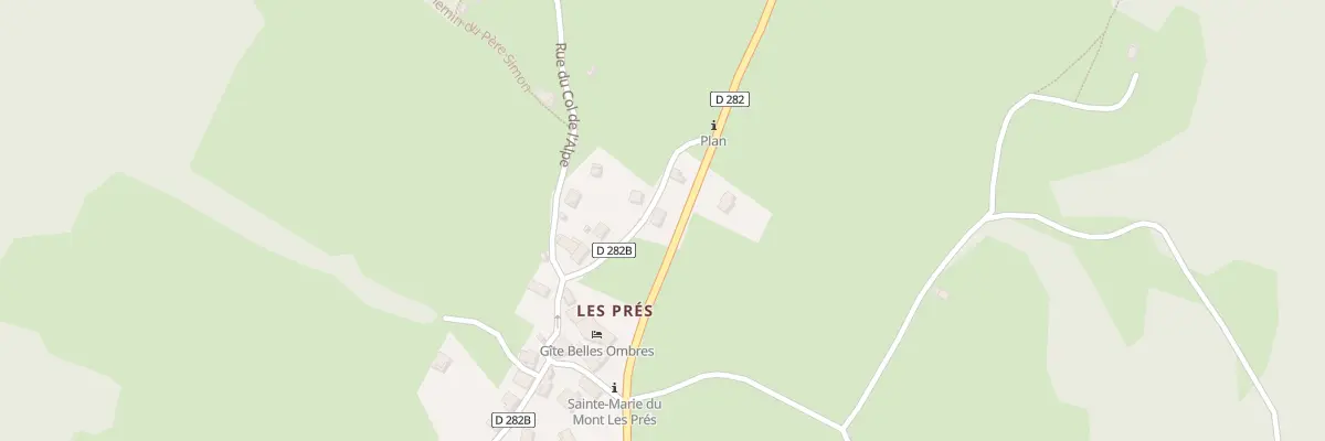 Plan du 715 Rte des Prés à Sainte-Marie-du-Mont