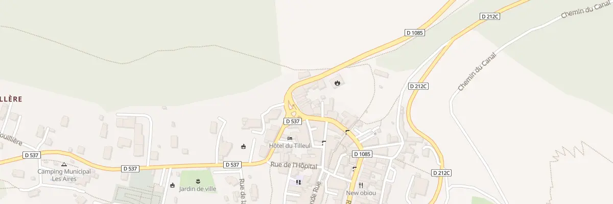 Plan du 20 Rue du Pied de Ville à Corps