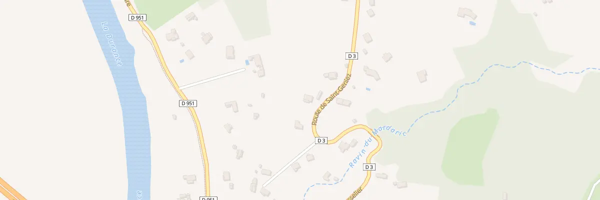 Plan du 41 La Baume Nord à Sisteron