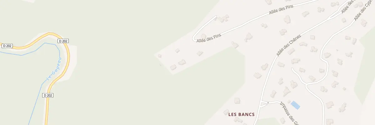 Plan du 2253 All des Pins à Méounes-lès-Montrieux