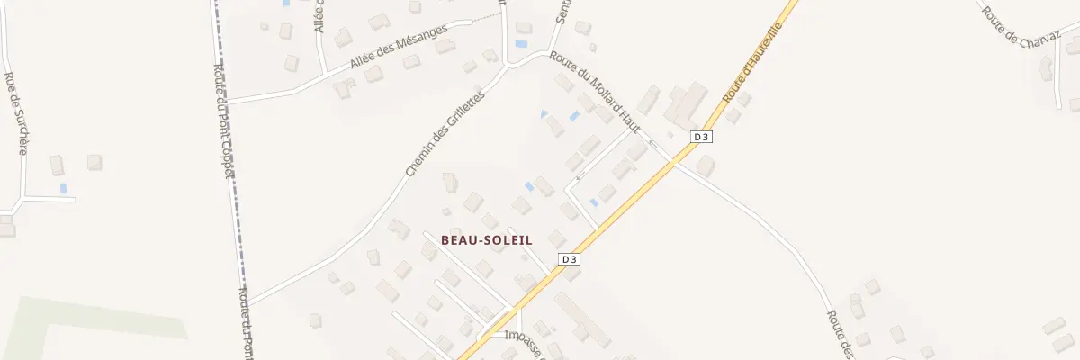 Plan du 9 All de Beausoleil à Sales