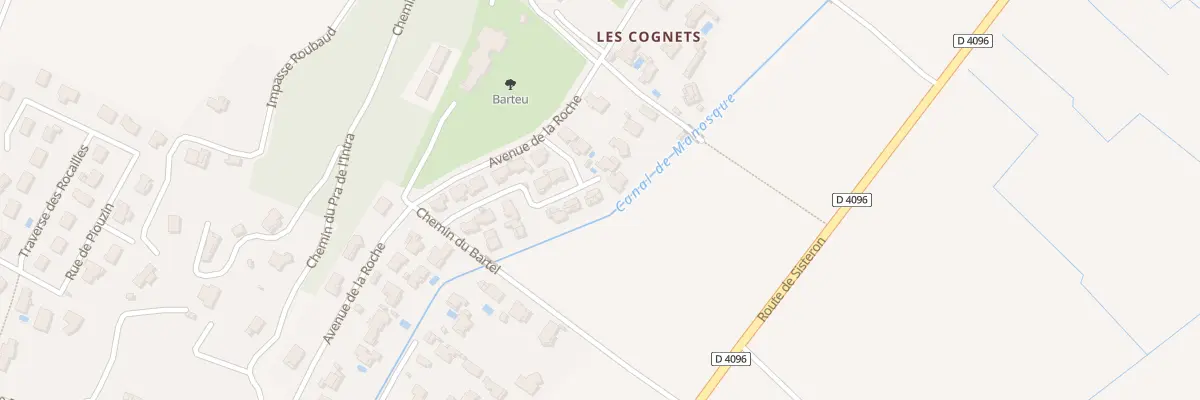 Plan du 142 Rue de la Farigoule à Peyruis