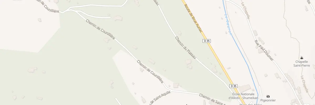 Plan du 5947 Che de Counillere à Bras