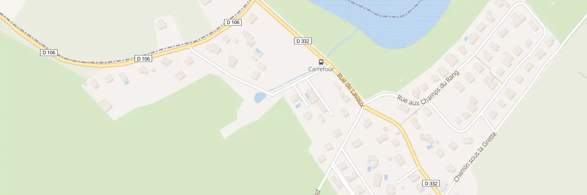 Plan du 7B Che des Prés Rondot à Rancenay