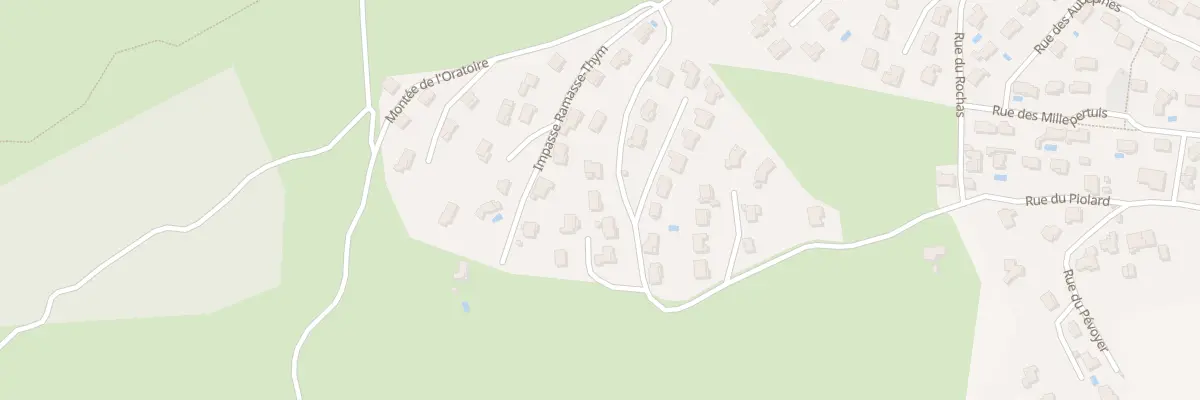 Plan du 11 Rue du Piolard à Peipin