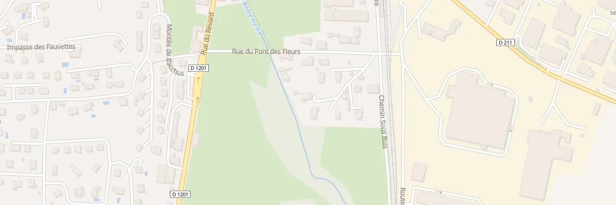 Plan du 88 Che de la Tour à Entrelacs