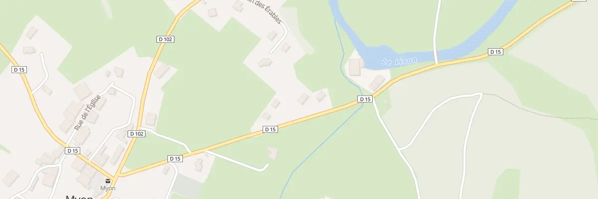 Plan du 9 Rue du Moulin à Myon