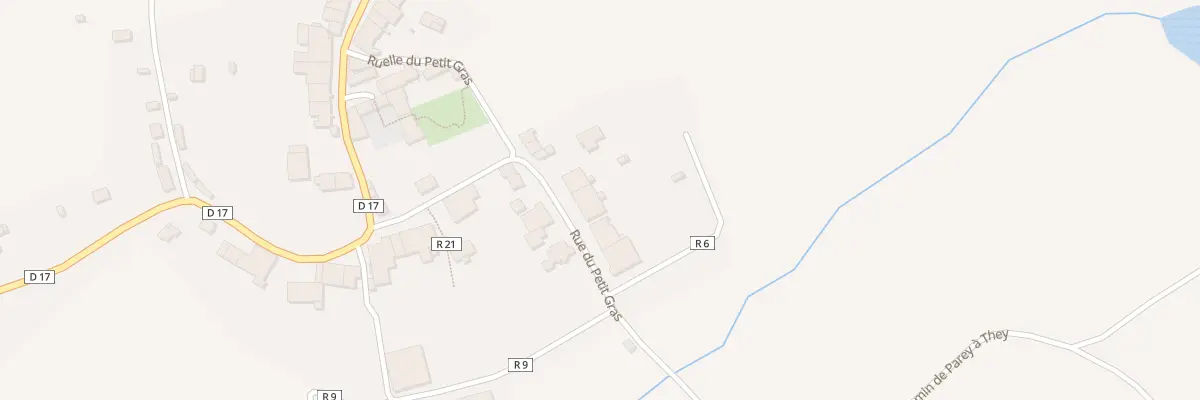 Plan du 197 Rue du Petit Gras à Parey-sous-Montfort