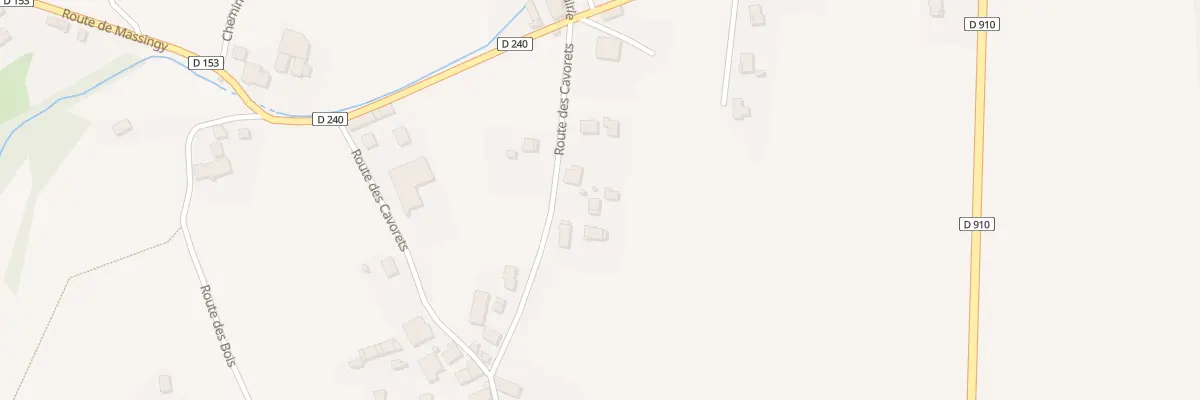 Plan du 145 Rte des Cavorets à Bloye