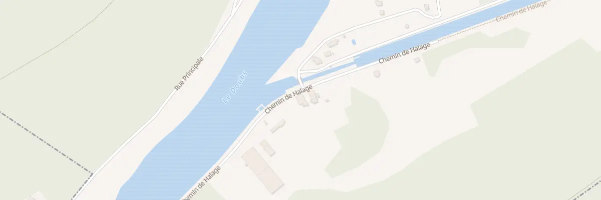 Plan du 5078 A la Double Ecluse à Rancenay