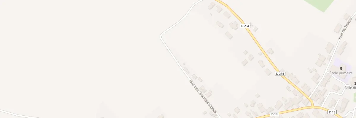 Plan du 8 Rue des Grandes Vignes à Noidans-le-Ferroux