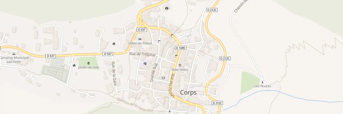 Plan du 158 Rue des Fossés à Corps