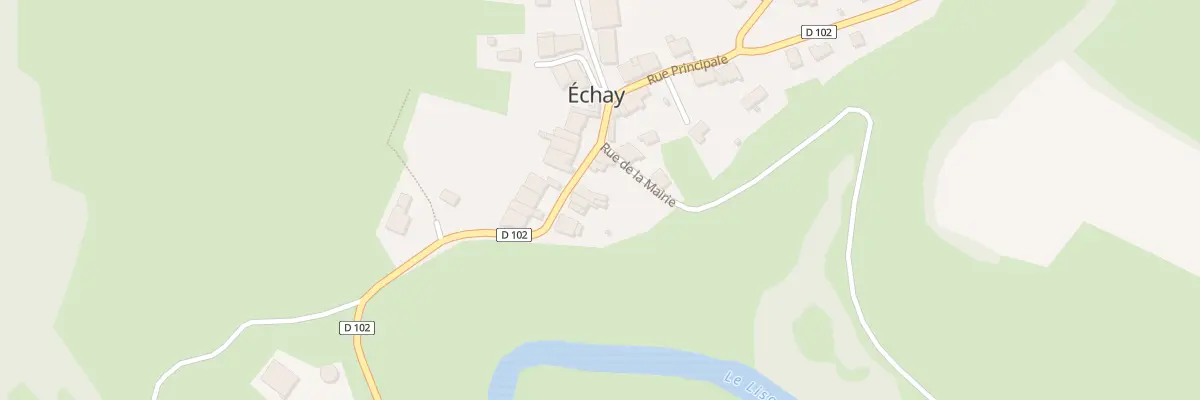 Plan du 15 Rue Principale à Échay