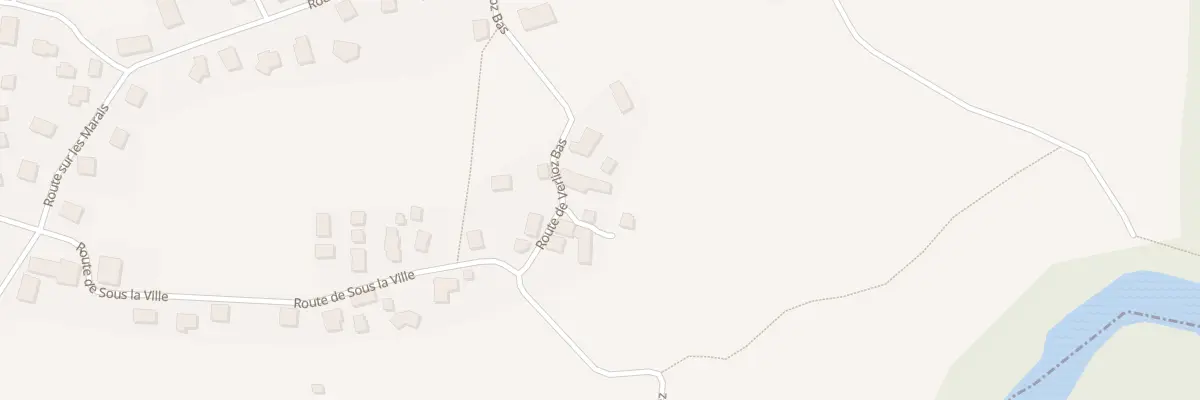 Plan du 297 Rte de Verlioz Bas à Vallières-sur-Fier