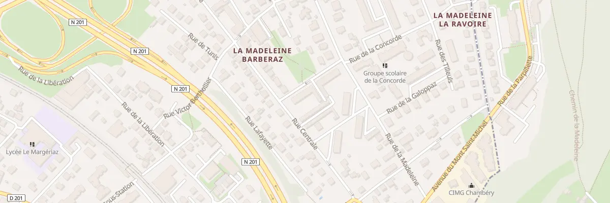 Plan du 7 Che des Chenevis à Barberaz
