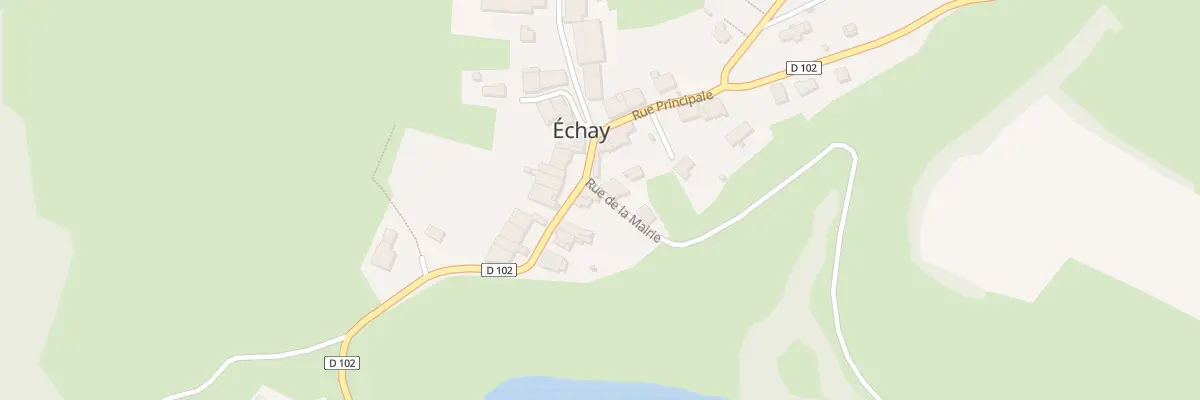 Plan du 2 Rue de la Mairie à Échay