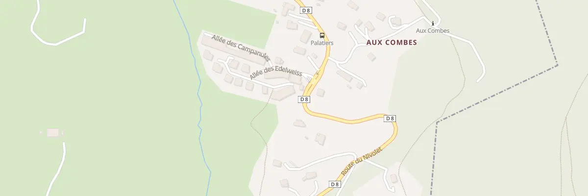 Plan du 859 Rte du Nivolet à Verel-Pragondran