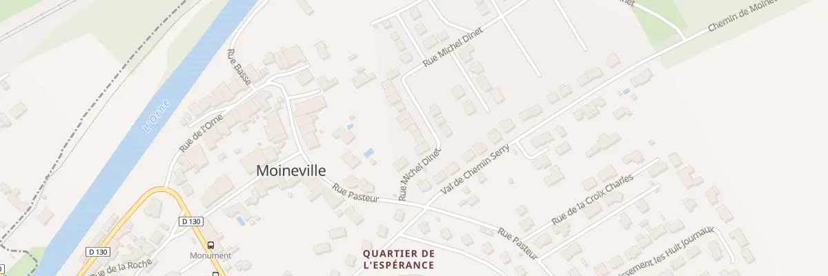 Plan du 5 Rue Michel Dinet à Moineville