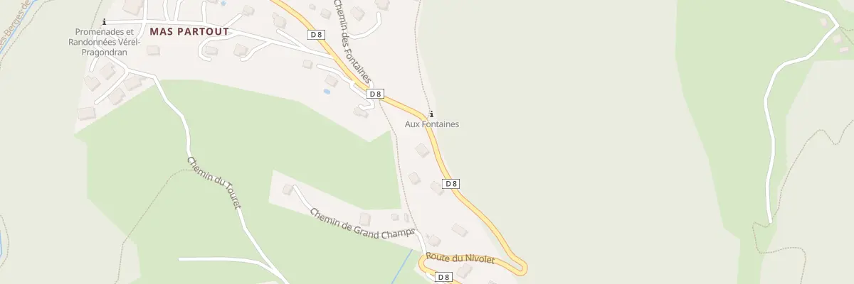 Plan du 2317 Rte du Nivolet à Verel-Pragondran