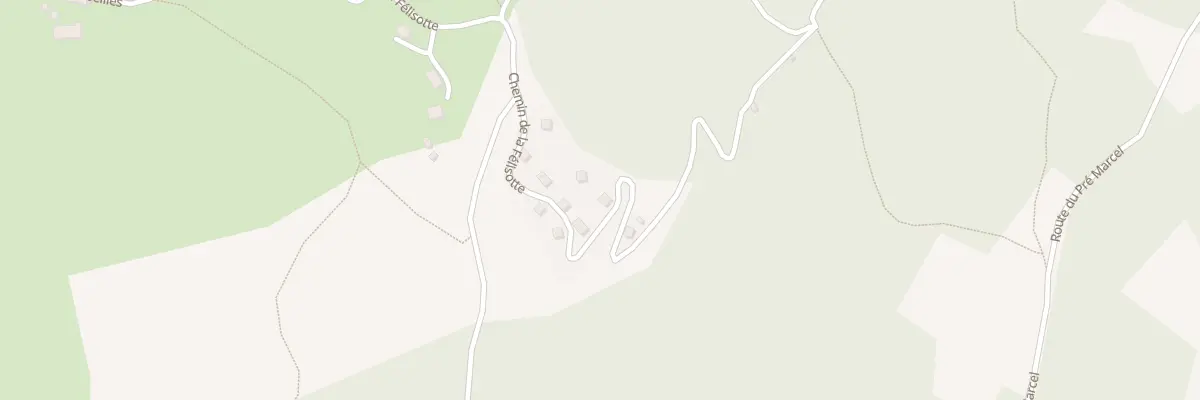 Plan du 481 Che de la Felisotte à Sainte-Agnès