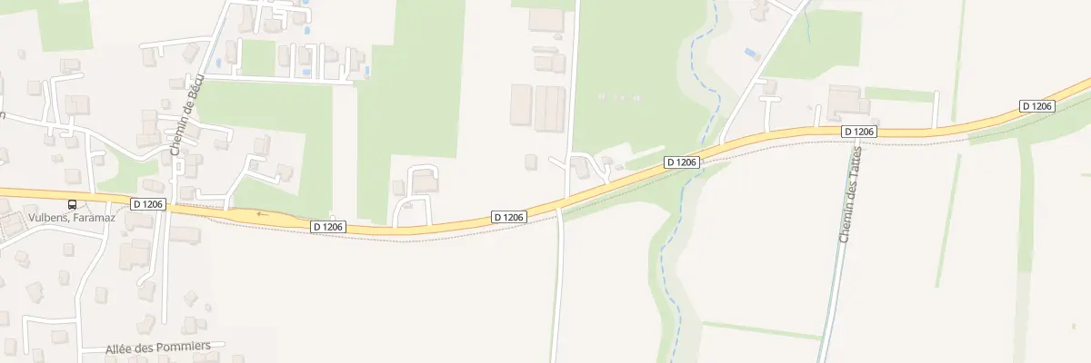 Plan du 299 Rte de Saint-julien à Vulbens