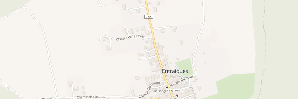 Plan du 18 Rue du Foyer à Entraigues
