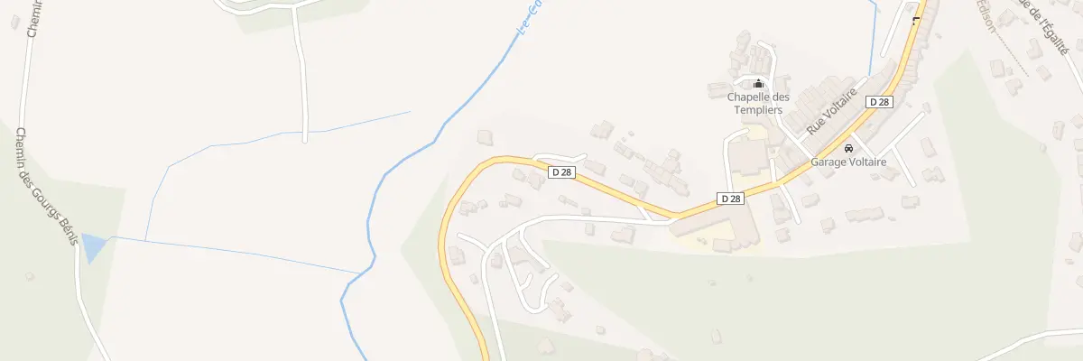 Plan du 177B Rte de Saint Maximin à Bras