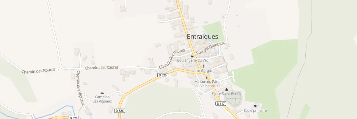 Plan du 39 Rue du Tilleul à Entraigues