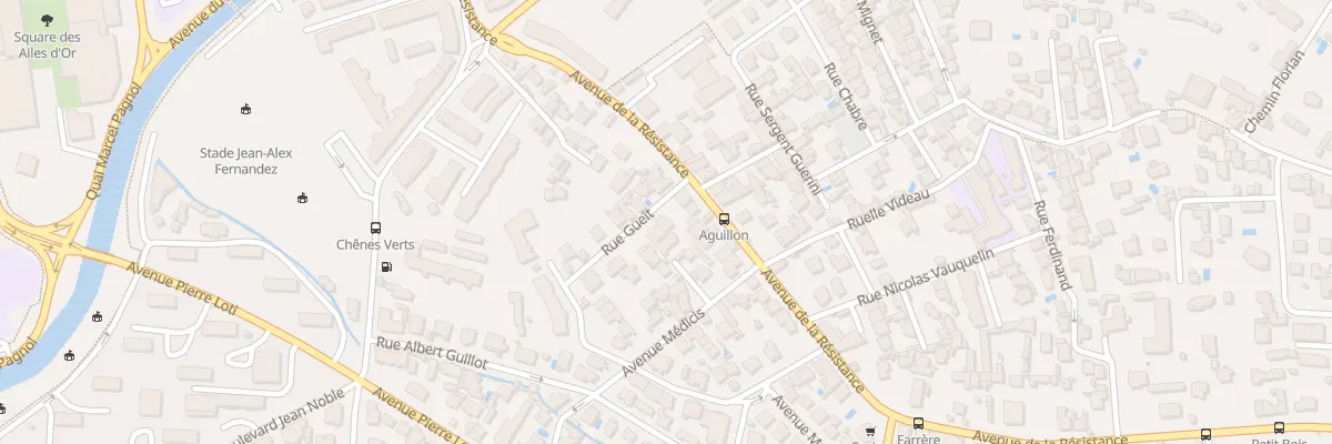 Plan du 33 Rue Gueit à Toulon