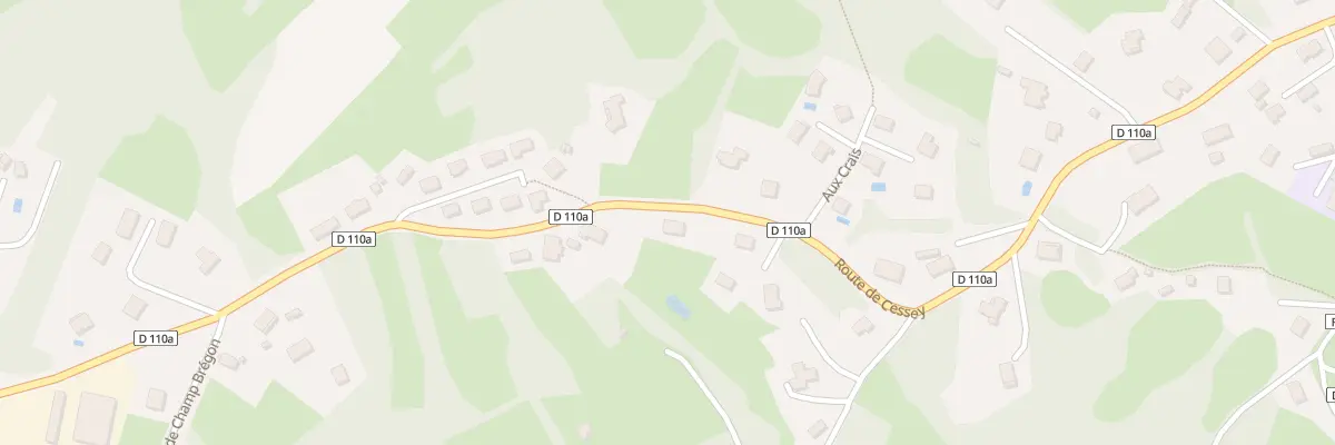 Plan du 29 Rte de Cessey à Charnay