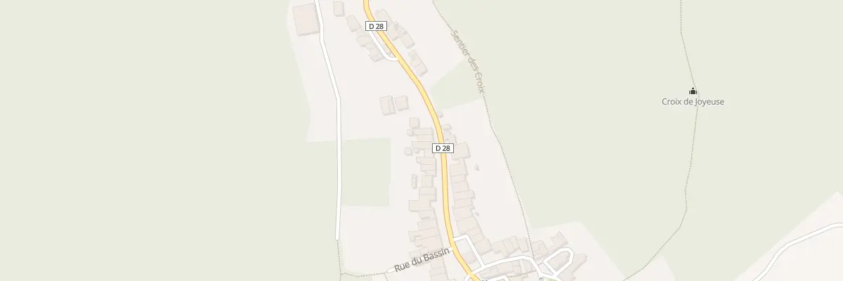 Plan du 47 Rue de Joyeuse à Waville