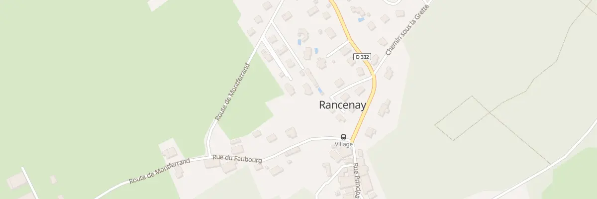 Plan du 15A Rte de Montferrand à Rancenay