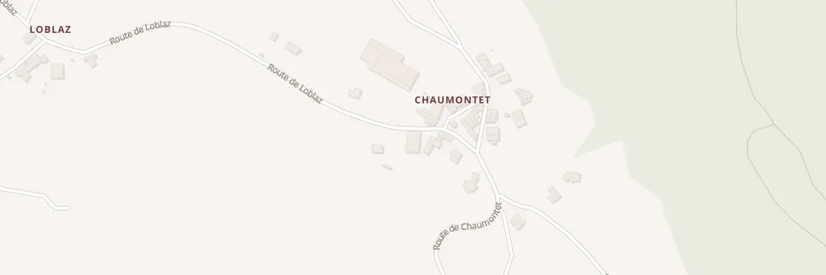 Plan du 81 Rte de Loblaz à Chaumont