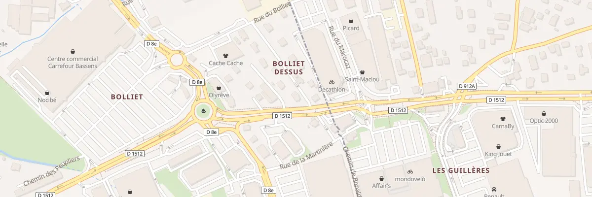 Plan du 3 Rue du Nivolet à Bassens