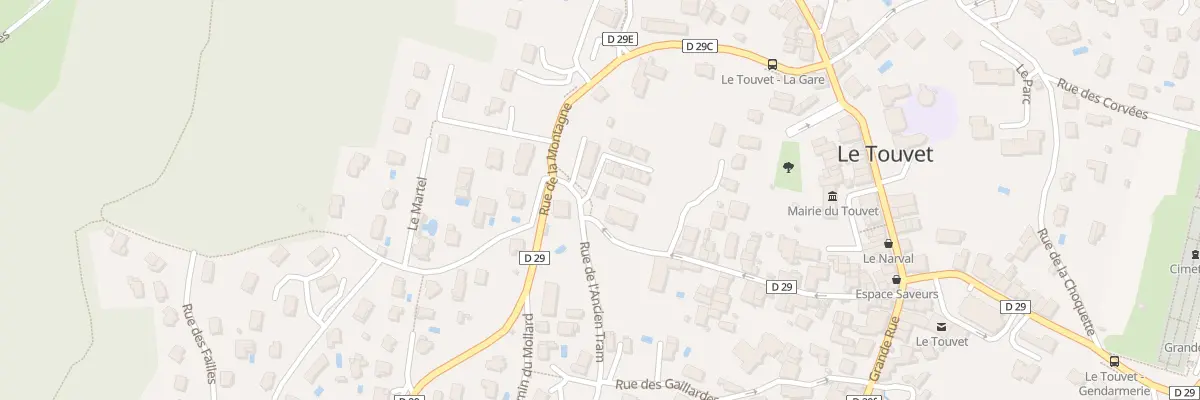 Plan du 270 Rue de la Charrière au Touvet